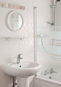 Bathroom, Old Barn Flat, Malham, Yorkshire Dales